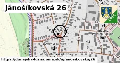 Jánošíkovská 26, Dunajská Lužná