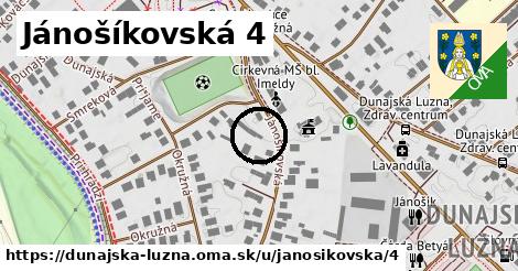 Jánošíkovská 4, Dunajská Lužná