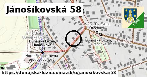 Jánošíkovská 58, Dunajská Lužná