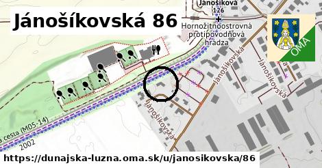 Jánošíkovská 86, Dunajská Lužná