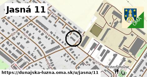 Jasná 11, Dunajská Lužná