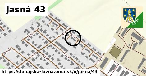 Jasná 43, Dunajská Lužná