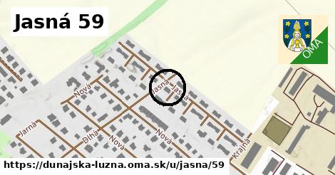 Jasná 59, Dunajská Lužná