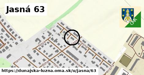 Jasná 63, Dunajská Lužná