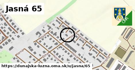 Jasná 65, Dunajská Lužná