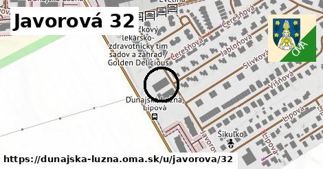Javorová 32, Dunajská Lužná