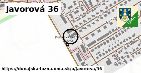 Javorová 36, Dunajská Lužná