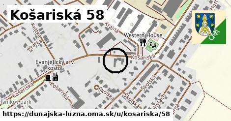 Košariská 58, Dunajská Lužná