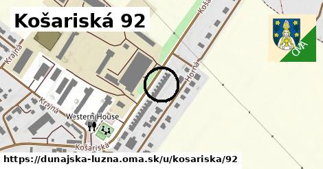 Košariská 92, Dunajská Lužná