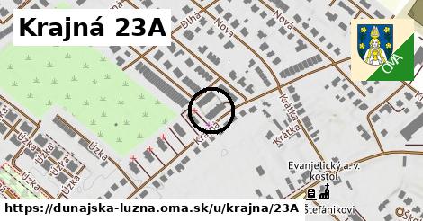 Krajná 23A, Dunajská Lužná