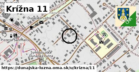 Krížna 11, Dunajská Lužná