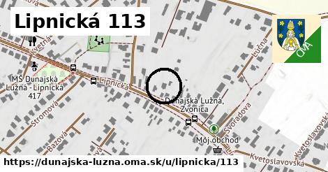 Lipnická 113, Dunajská Lužná