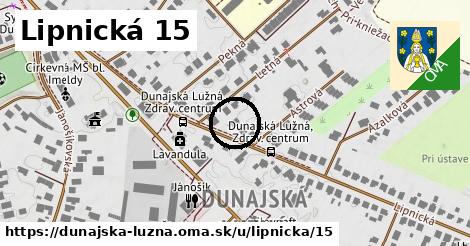 Lipnická 15, Dunajská Lužná