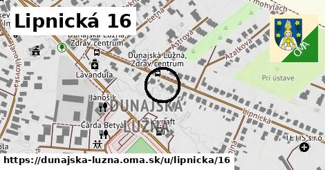 Lipnická 16, Dunajská Lužná