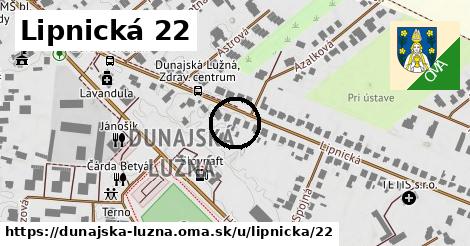 Lipnická 22, Dunajská Lužná