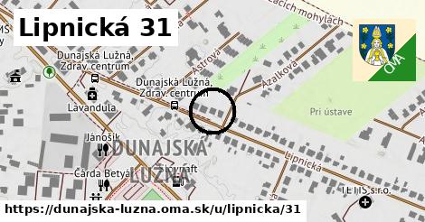 Lipnická 31, Dunajská Lužná