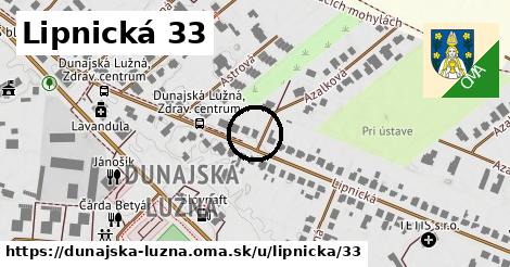 Lipnická 33, Dunajská Lužná