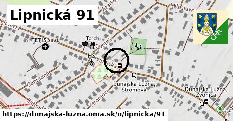 Lipnická 91, Dunajská Lužná