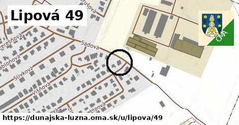 Lipová 49, Dunajská Lužná