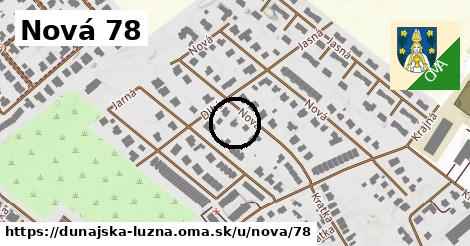 Nová 78, Dunajská Lužná