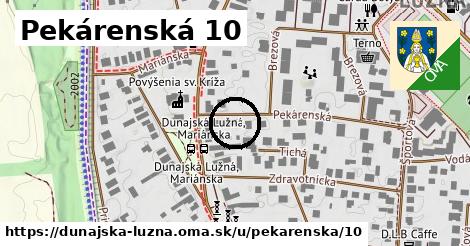 Pekárenská 10, Dunajská Lužná