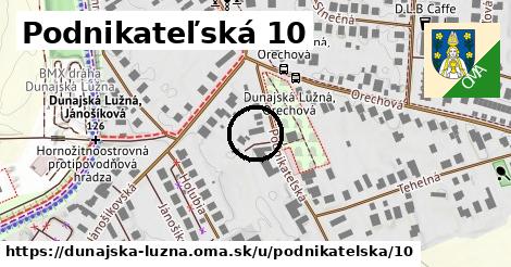 Podnikateľská 10, Dunajská Lužná