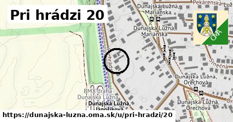 Pri hrádzi 20, Dunajská Lužná