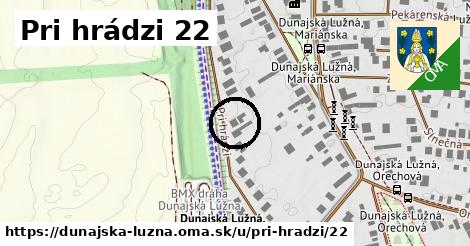 Pri hrádzi 22, Dunajská Lužná