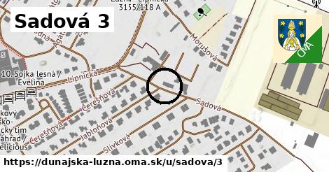 Sadová 3, Dunajská Lužná