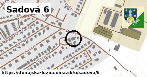 Sadová 6, Dunajská Lužná