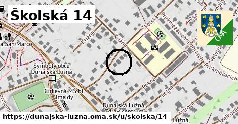 Školská 14, Dunajská Lužná