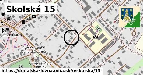 Školská 15, Dunajská Lužná