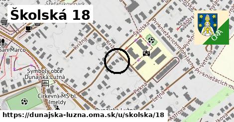 Školská 18, Dunajská Lužná