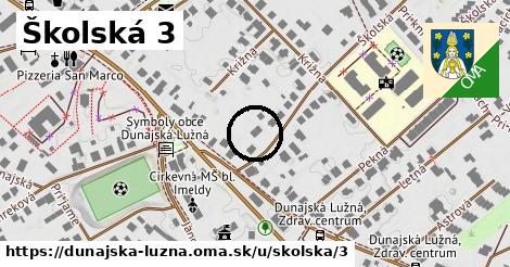 Školská 3, Dunajská Lužná