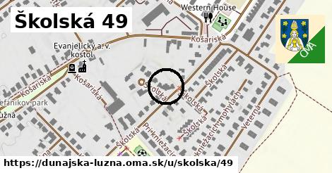 Školská 49, Dunajská Lužná