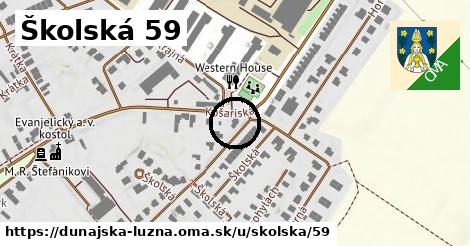 Školská 59, Dunajská Lužná