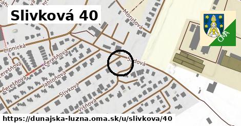 Slivková 40, Dunajská Lužná