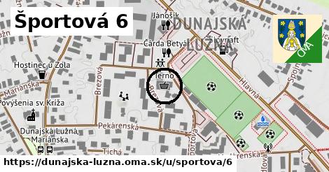 Športová 6, Dunajská Lužná