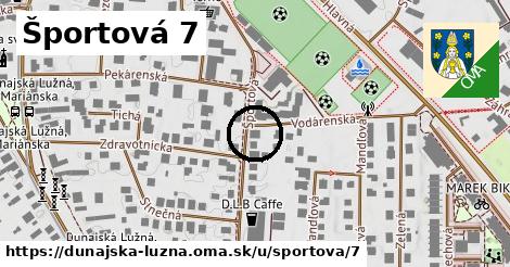 Športová 7, Dunajská Lužná