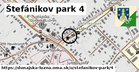 Štefánikov park 4, Dunajská Lužná