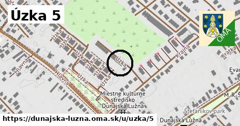 Úzka 5, Dunajská Lužná