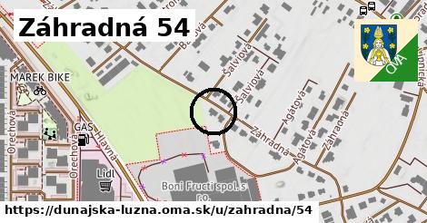 Záhradná 54, Dunajská Lužná