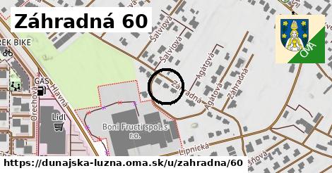 Záhradná 60, Dunajská Lužná