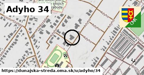 Adyho 34, Dunajská Streda