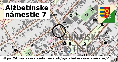 Alžbetínske námestie 7, Dunajská Streda