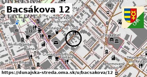 Bacsákova 12, Dunajská Streda