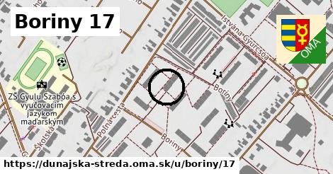 Boriny 17, Dunajská Streda