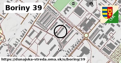 Boriny 39, Dunajská Streda