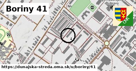 Boriny 41, Dunajská Streda