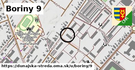 Boriny 9, Dunajská Streda